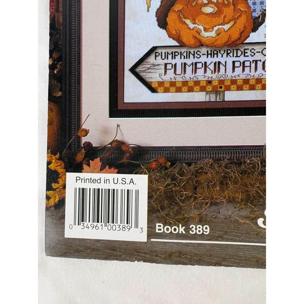 Stoney Creek Haunted Halloween Book 389 Cross Stitch Patterns Pumpkins Ghosts